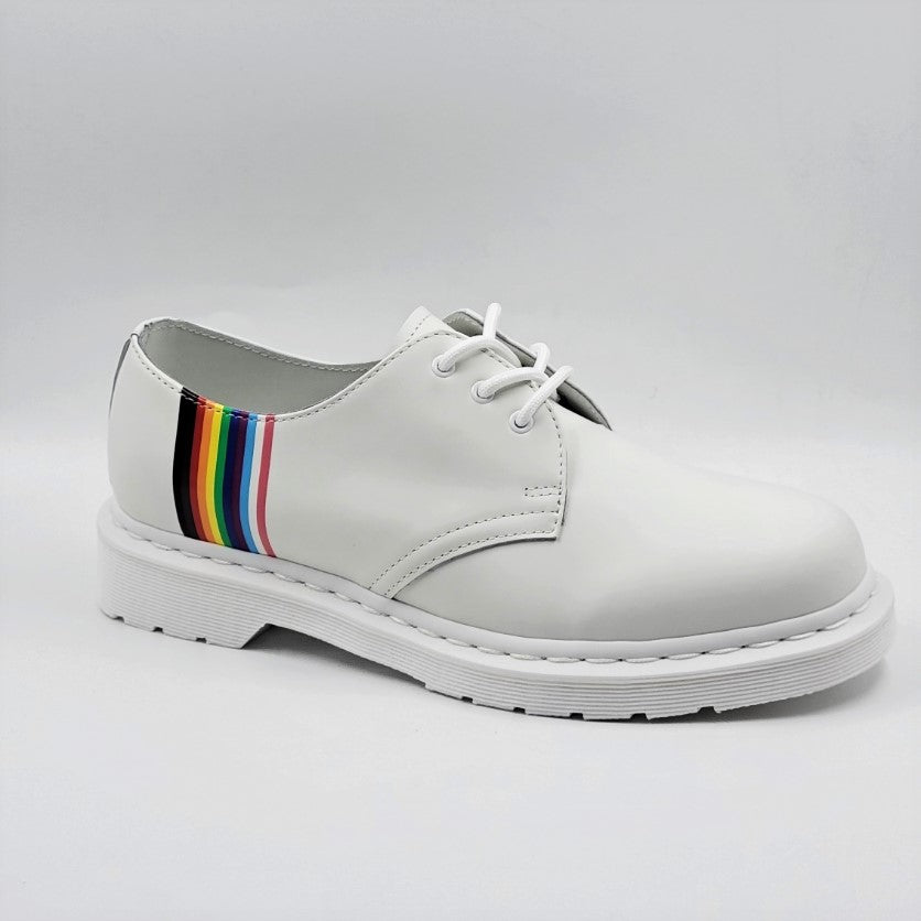 Martens 1461 For Pride White Mono – Shoeaholic Eugene