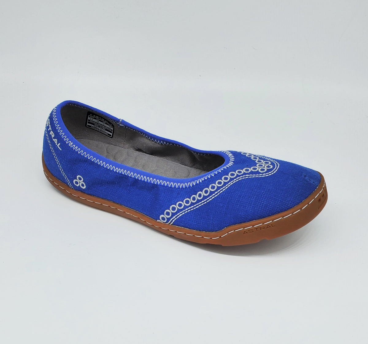 Astral the hemp baker denim Navy womens size 10/ Men 9 slip on flat shoes Hemp Donner 2.0 – Astral main image 4