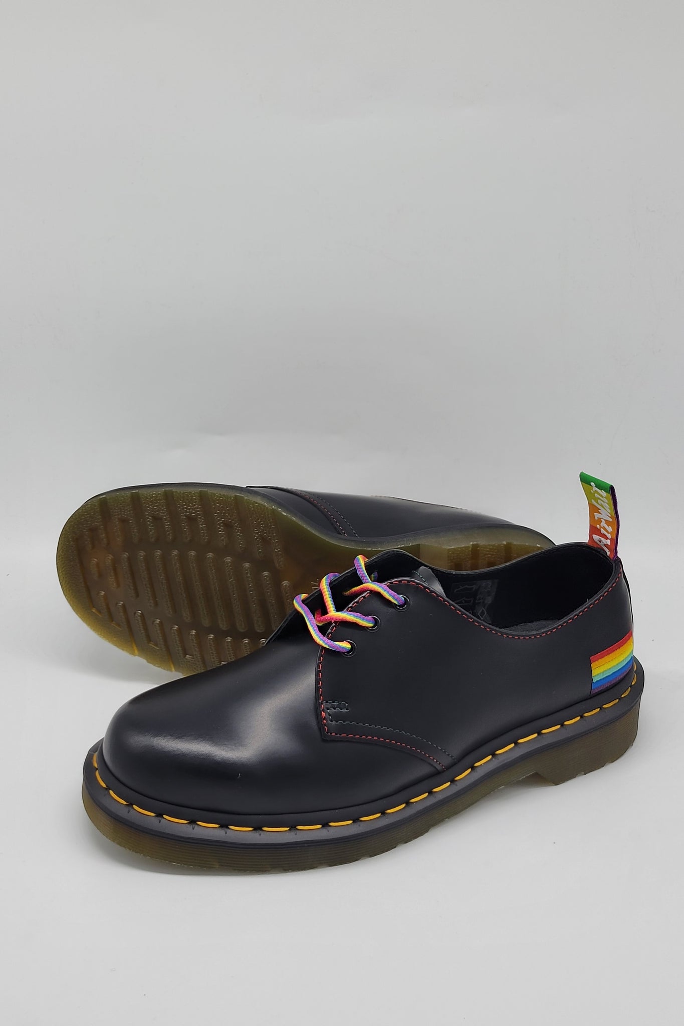 Men's shoes Dr. Martens 1461 for PRIDE White Smooth