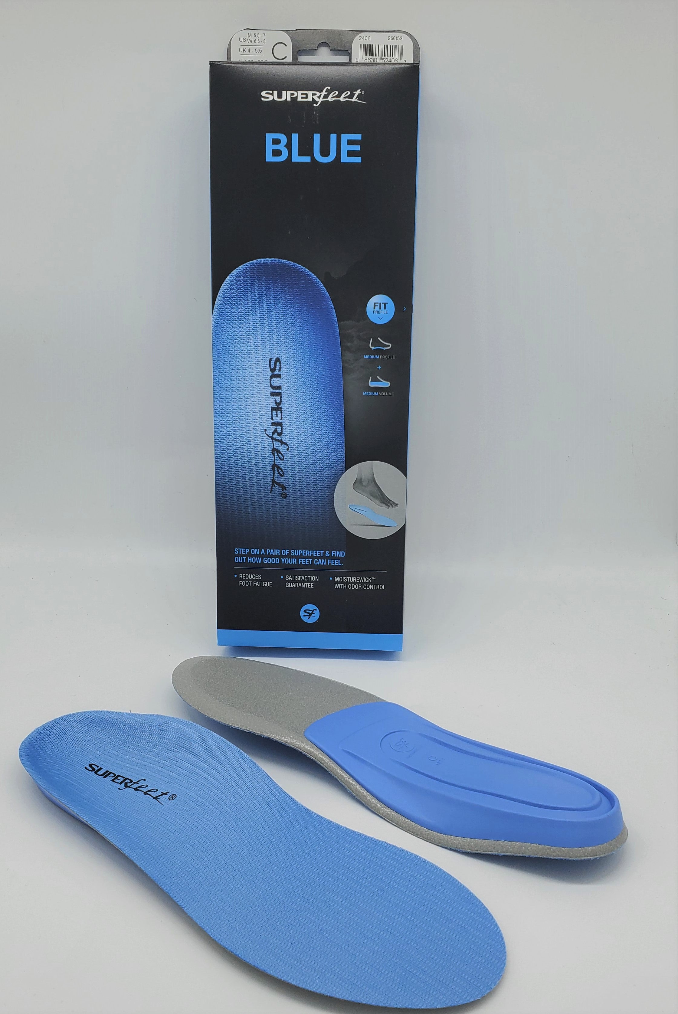 Superfeet Synergizer Blue – Shoeaholic Eugene - Main Image